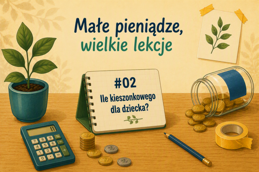 #02 Małe pieniądze, wielkie lekcje - ile kieszonkowego dla dziecka? 1 Ile kieszonkowego dla dziecka - Małe pieniądze, wielkie lekcje